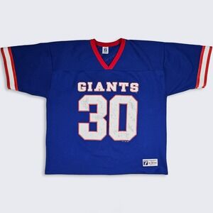 New York Giants Vintage 90s Logo 7 Football Jersey